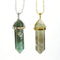 Indian Agate Gemstone Pendant Necklace